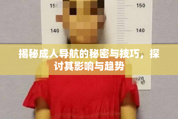 揭秘成人导航的秘密与技巧，探讨其影响与趋势