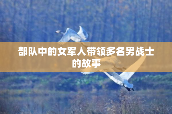 部队中的女军人带领多名男战士的故事