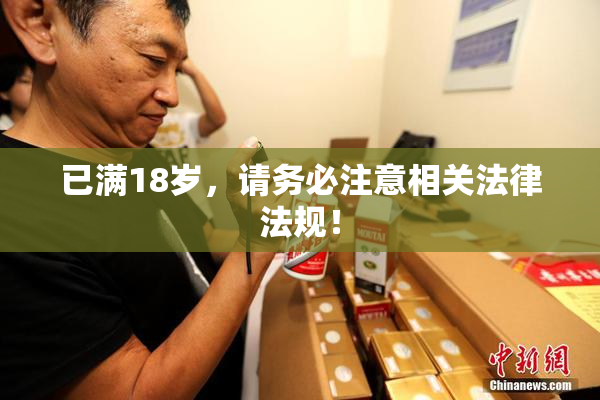 已满18岁，请务必注意相关法律法规！