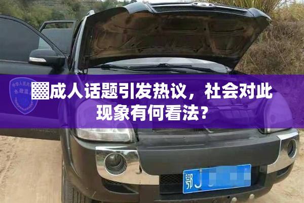▓成人话题引发热议，社会对此现象有何看法？