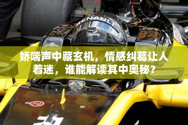娇喘声中藏玄机，情感纠葛让人着迷，谁能解读其中奥秘？