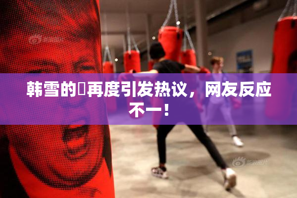 韩雪的婬再度引发热议，网友反应不一！
