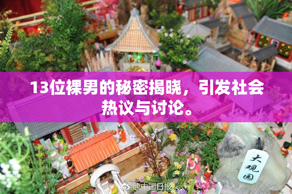 13位裸男的秘密揭晓，引发社会热议与讨论。