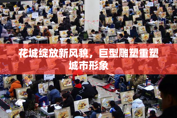 花城绽放新风貌，巨型雕塑重塑城市形象