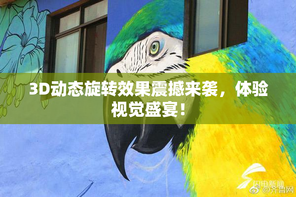 3D动态旋转效果震撼来袭，体验视觉盛宴！