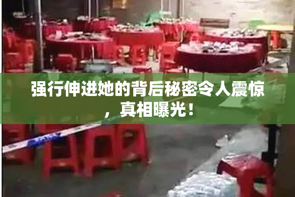强行伸进她的背后秘密令人震惊，真相曝光！