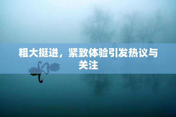 粗大挺进，紧致体验引发热议与关注