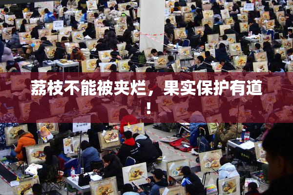 荔枝不能被夹烂，果实保护有道！