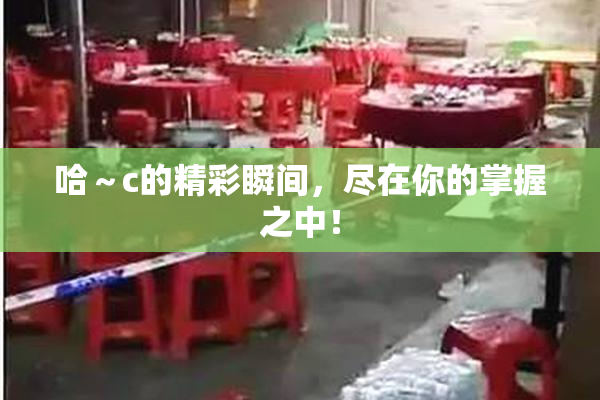 哈～c的精彩瞬间，尽在你的掌握之中！