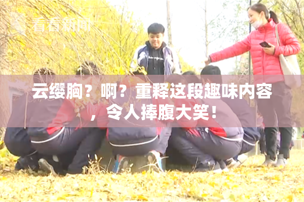 云缨胸？啊？重释这段趣味内容，令人捧腹大笑！