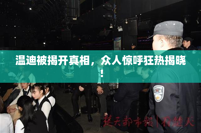 温迪被揭开真相，众人惊呼狂热揭晓！