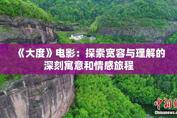 《大度》电影：探索宽容与理解的深刻寓意和情感旅程