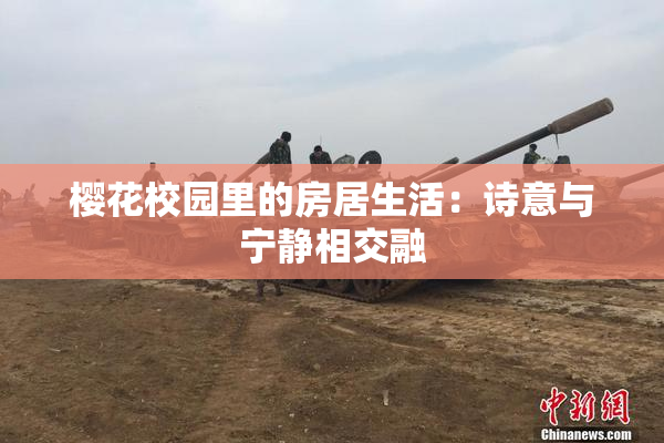 樱花校园里的房居生活：诗意与宁静相交融