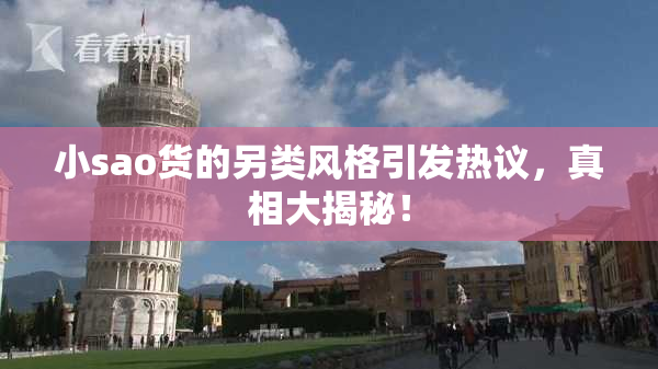 小sao货的另类风格引发热议，真相大揭秘！