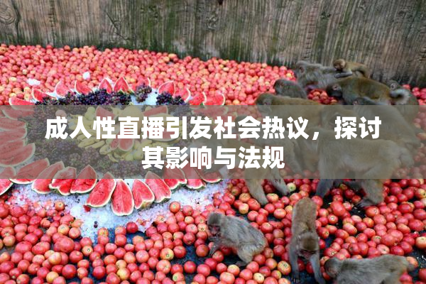 成人性直播引发社会热议，探讨其影响与法规