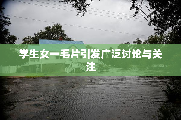 学生女一毛片引发广泛讨论与关注
