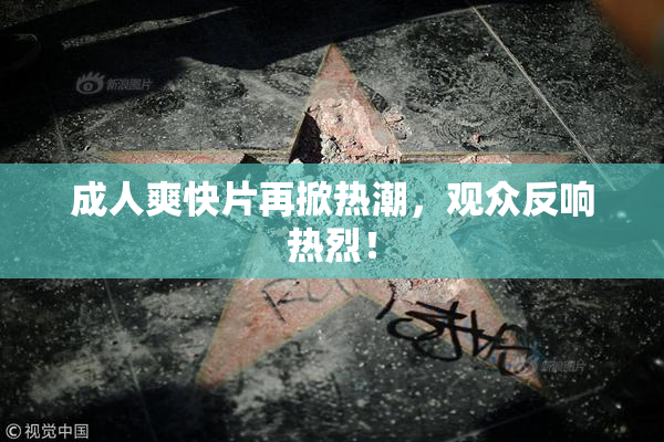 成人爽快片再掀热潮，观众反响热烈！