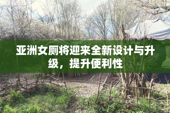 亚洲女厕将迎来全新设计与升级，提升便利性