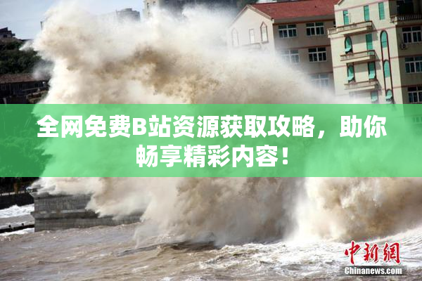 全网免费B站资源获取攻略，助你畅享精彩内容！