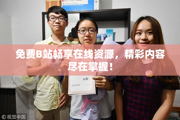 免费B站畅享在线资源，精彩内容尽在掌握！