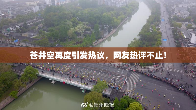 苍井空再度引发热议，网友热评不止！