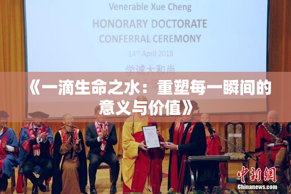 《一滴生命之水：重塑每一瞬间的意义与价值》