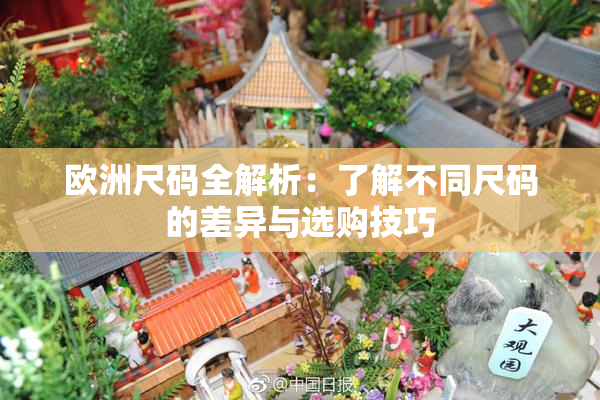 欧洲尺码全解析：了解不同尺码的差异与选购技巧