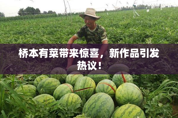 桥本有菜带来惊喜，新作品引发热议！