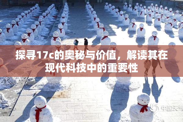 探寻17c的奥秘与价值，解读其在现代科技中的重要性