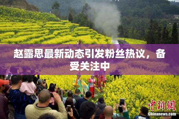 赵露思最新动态引发粉丝热议，备受关注中