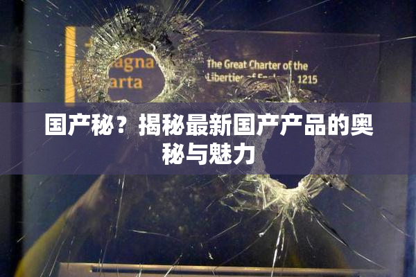 国产秘？揭秘最新国产产品的奥秘与魅力