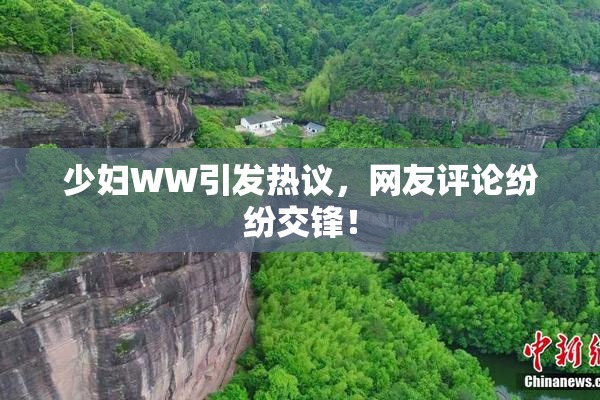 少妇WW引发热议，网友评论纷纷交锋！