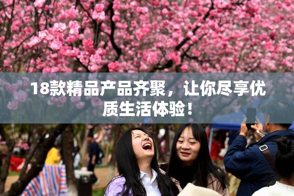 18款精品产品齐聚，让你尽享优质生活体验！