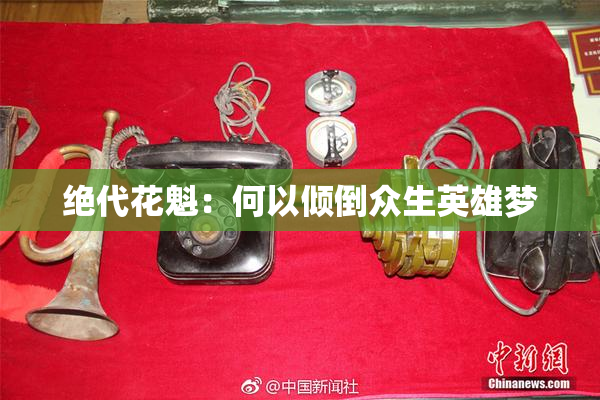 绝代花魁：何以倾倒众生英雄梦