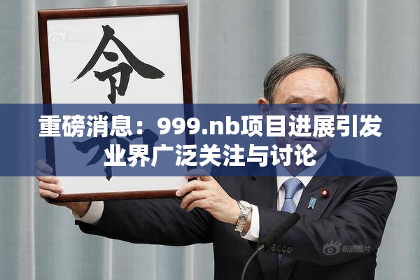 重磅消息：999.nb项目进展引发业界广泛关注与讨论