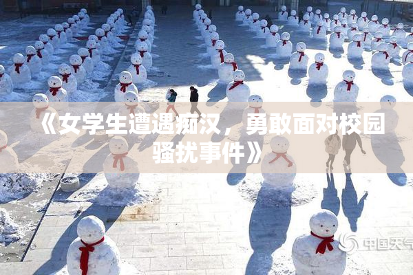 《女学生遭遇痴汉，勇敢面对校园骚扰事件》