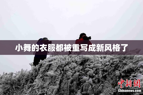小舞的衣服都被重写成新风格了