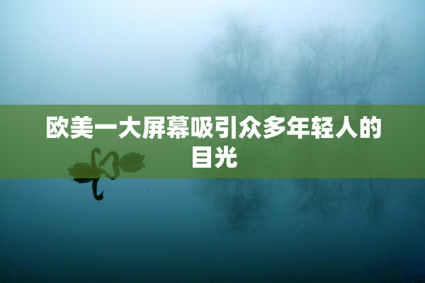 欧美一大屏幕吸引众多年轻人的目光