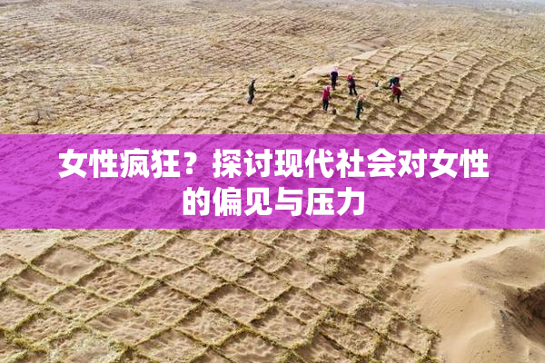 女性疯狂？探讨现代社会对女性的偏见与压力