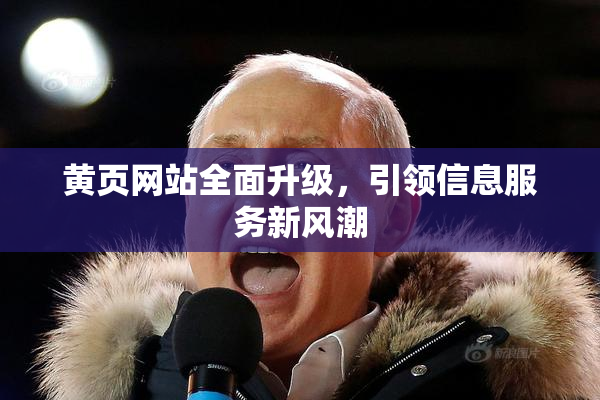 黄页网站全面升级，引领信息服务新风潮