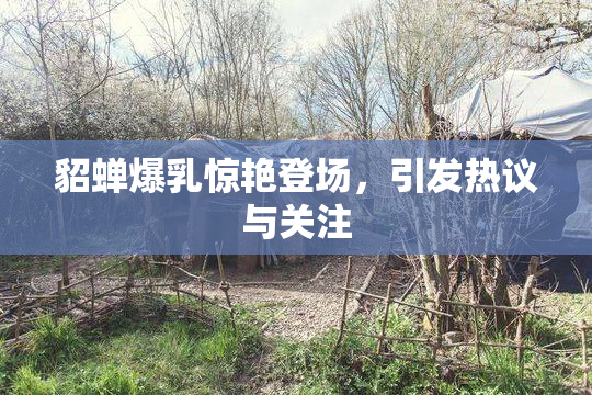 貂蝉爆乳惊艳登场，引发热议与关注