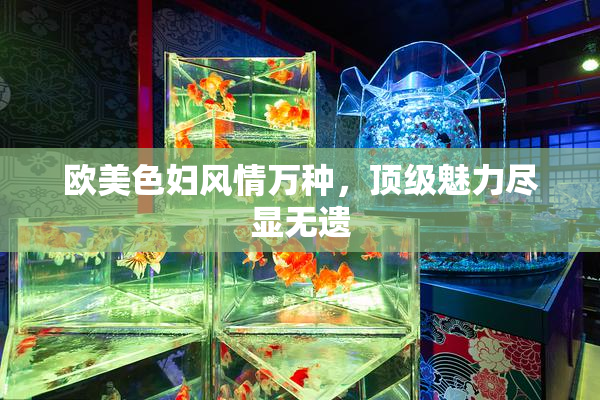 欧美色妇风情万种，顶级魅力尽显无遗