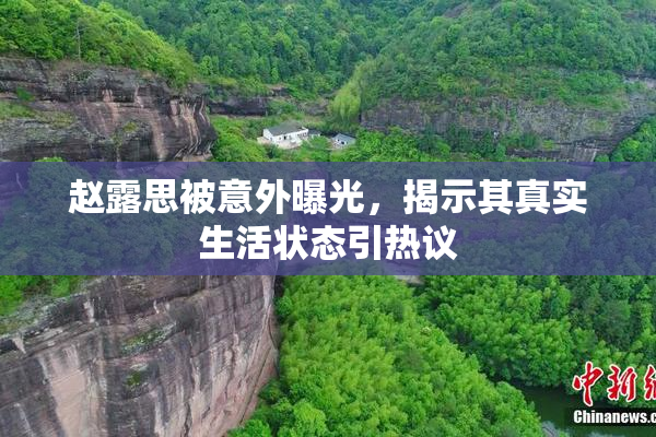 赵露思被意外曝光，揭示其真实生活状态引热议