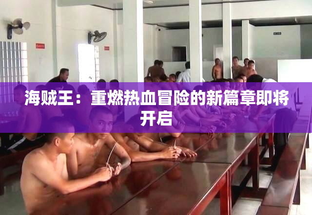海贼王：重燃热血冒险的新篇章即将开启