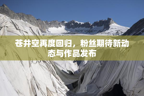 苍井空再度回归，粉丝期待新动态与作品发布