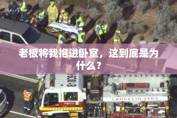 老板将我抱进卧室，这到底是为什么？