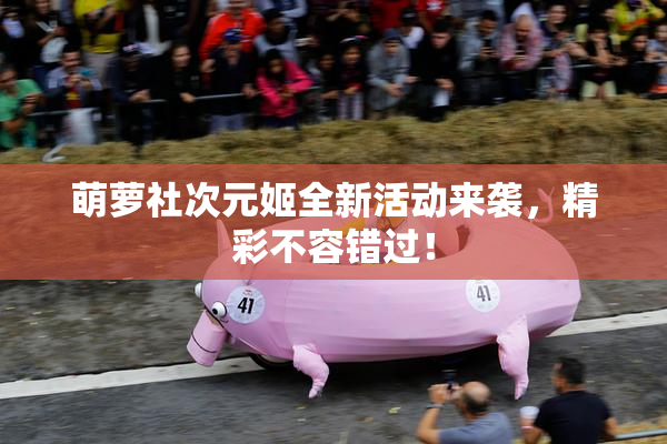 萌萝社次元姬全新活动来袭，精彩不容错过！