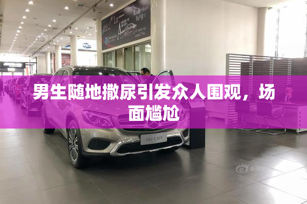 男生随地撒尿引发众人围观，场面尴尬