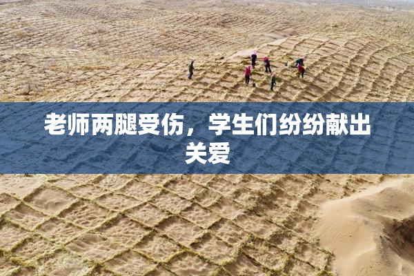 老师两腿受伤，学生们纷纷献出关爱