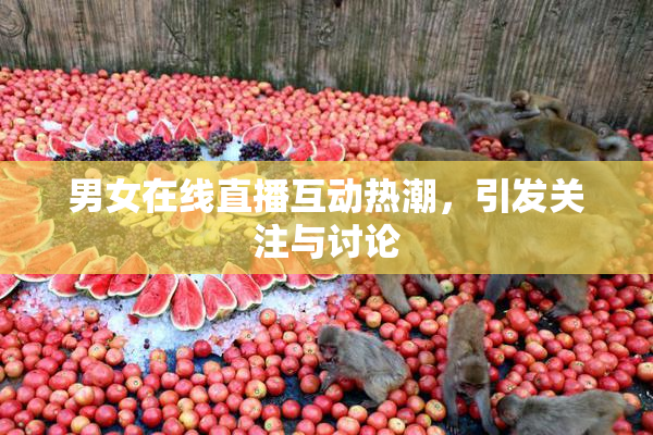 男女在线直播互动热潮，引发关注与讨论